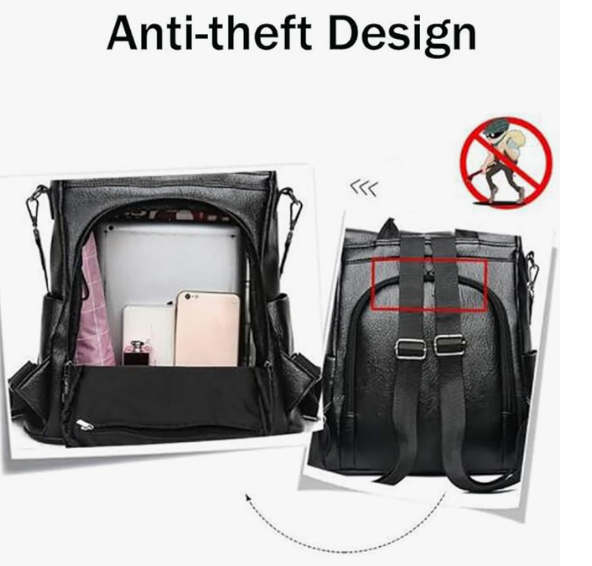 Bolso Mochila Antirrobo Impermeable