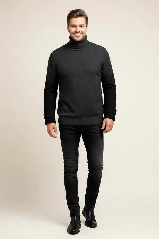 Jersey de cuello alto